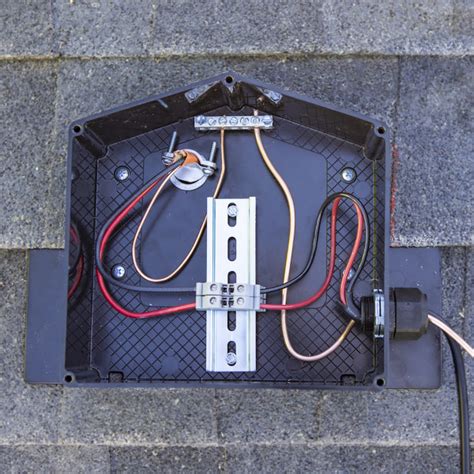 solar junction box india|roof mount solar junction box.